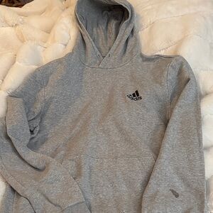 Adidas Men's Gray Hoodie